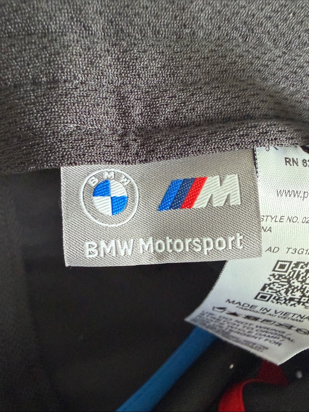 BMW Motorsport Men’s Black Logo Cap - Picture 4 of 8